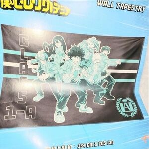 Spencers Black & Blue My Hero Academia Wall Tapestry! ✨️ NWT
